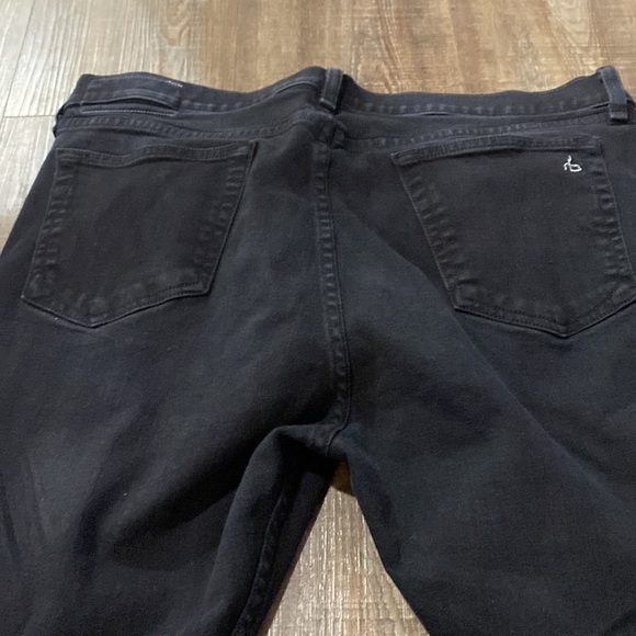 Rag & Bone Fit 1 Skinny Black 36/32 - Picture 6 of 6